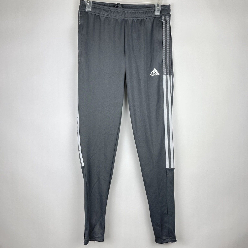 Adidas Men’s Tiro 21 Track Pants Football Soccer Gray Size XSmall